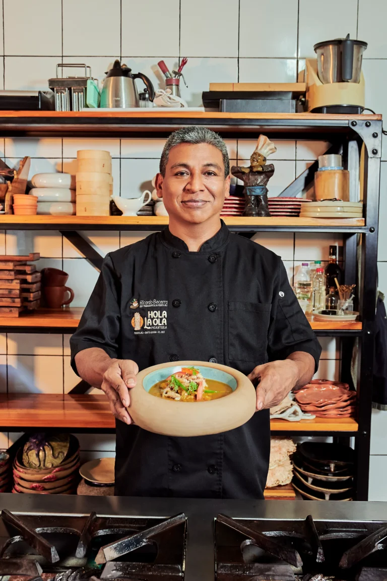 Chef Ricardo Becerra en Hola La Ola