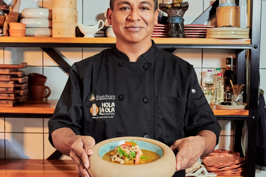 Chef Ricardo Becerra en Hola La Ola